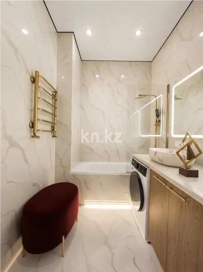 Продажа 1-комнатной квартиры, 45 м² - Продажа однокомнатных квартир в монолитном доме в Алматы - страница 2 фото 3 из 4