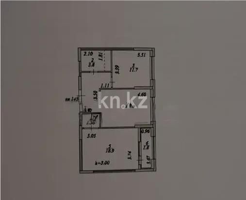 Продажа 2-комнатной квартиры, 61.1 м² - Продажа двухкомнатных квартир в р-не Нура Астаны - страница 40 фото 3 из 3