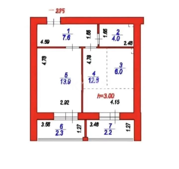 Продажа 1-комнатной квартиры, 51 м² - Продажа однокомнатных квартир в р-не Сарайшык Астаны - страница 26 фото 1 из 1