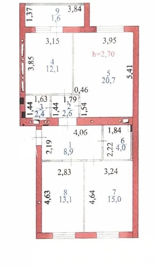 Продажа 3-комнатной квартиры, 80.4 м² - Продажа квартир в блочном доме в Астане - страница 2 фото 8 из 8