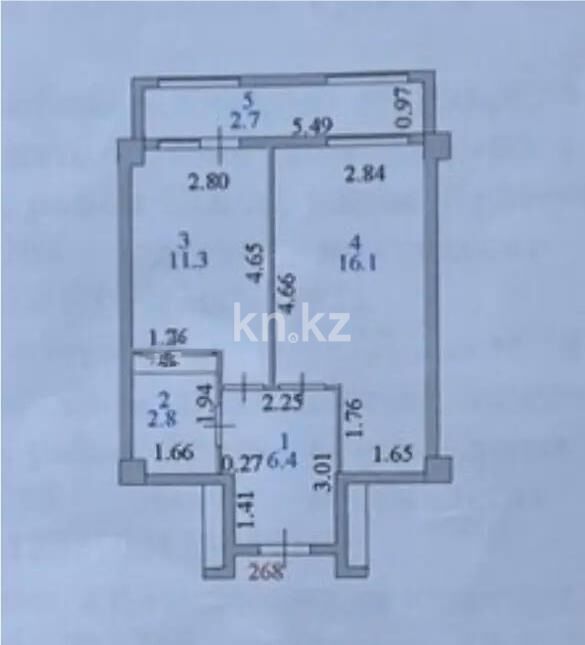 Продажа 1-комнатной квартиры, 40 м² - Продажа квартир от собственников в Астане - страница 5 фото 4 из 4