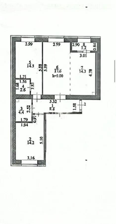 Продажа 3-комнатной квартиры, 77.2 м² - Продажа трехкомнатных квартир в Астане - страница 10 фото 1 из 1