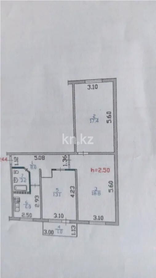 Продажа 3-комнатной квартиры, 67 м² - Продажа квартир от собственников в Алматы - страница 57 фото 6 из 6