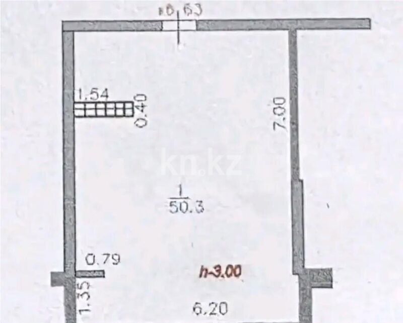 Продажа 2-комнатной квартиры, 50.3 м² - Продажа двухкомнатных квартир от собственников в Казахстане - страница 2 фото 2 из 2