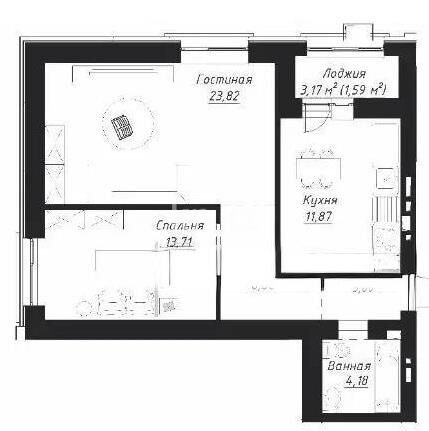Продажа 3-комнатной квартиры, 65 м² - Продажа трехкомнатных квартир в кирпичном доме в Казахстане - страница 58 фото 7 из 7