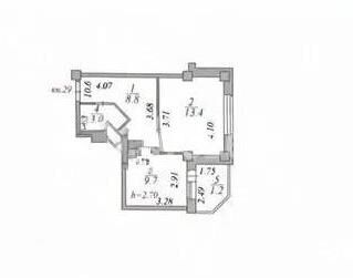 Продажа 1-комнатной квартиры, 36.1 м² - Недвижимость в Астане - страница 8 фото 5 из 5