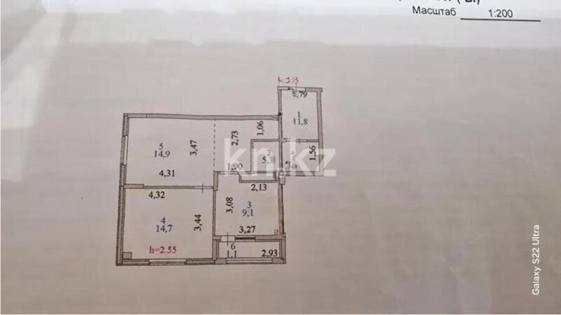 Продажа 2-комнатной квартиры, 59 м² - Продажа квартир в Астане - страница 6 фото 6 из 6