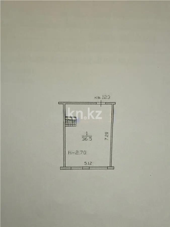 Продажа 1-комнатной квартиры, 36.5 м² - Продажа однокомнатных квартир в Наурызбайском р-не Алматы - страница 19 фото 1 из 1