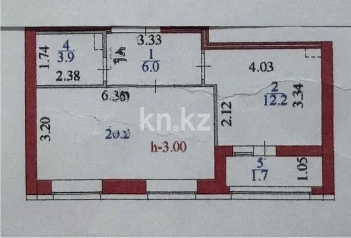Продажа 2-комнатной квартиры, 44 м² - Продажа двухкомнатных квартир в р-не Сарайшык Астаны - страница 30 фото 4 из 4