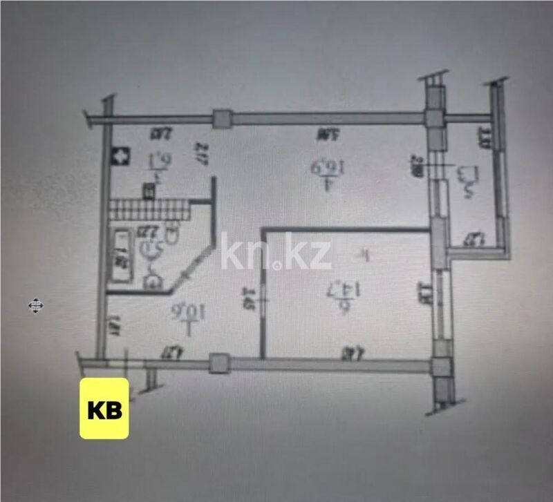 Продажа 2-комнатной квартиры, 55 м² - Недвижимость в Алматы - страница 24 фото 1 из 1