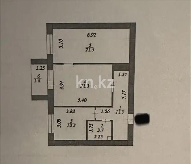 Продажа 3-комнатной квартиры, 70 м² - Продажа квартир в кирпичном доме в Казахстане - страница 70 фото 3 из 3