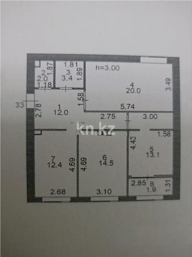 Продажа 3-комнатной квартиры, 80 м² - Продажа квартир в новостройках Астаны - страница 17 фото 4 из 4