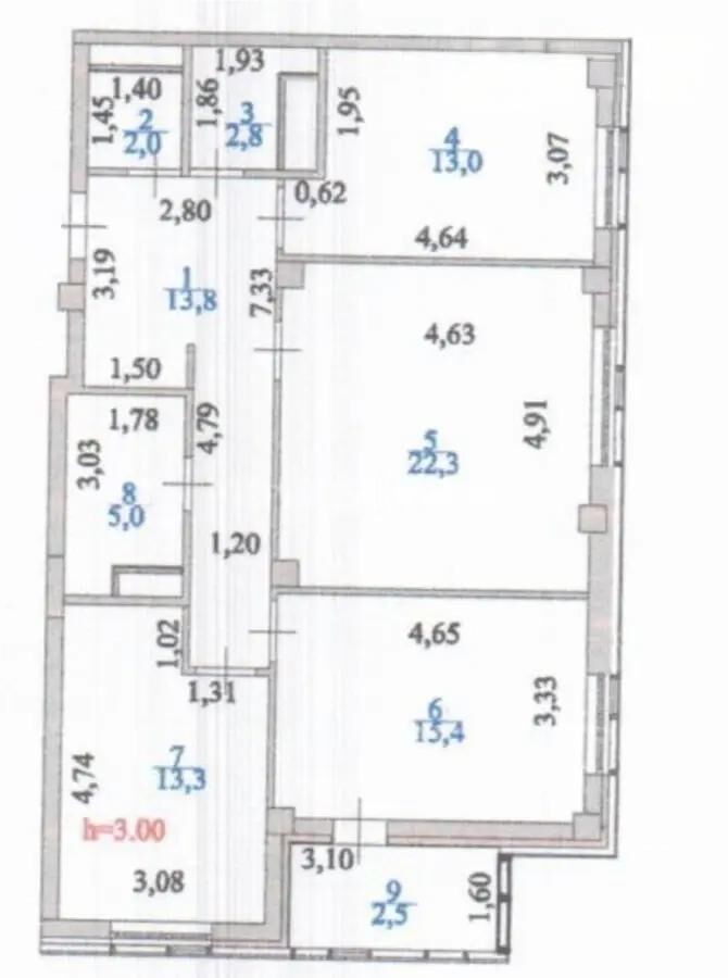 Продажа 3-комнатной квартиры, 93 м² - Продажа трехкомнатных квартир от собственников в Казахстане - страница 19 фото 5 из 5