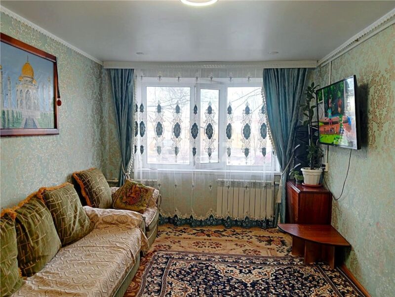 Продажа 3-комнатной квартиры, 58 м² - Продажа трехкомнатных квартир в панельном доме в Абае - страница 2 фото 1 из 6