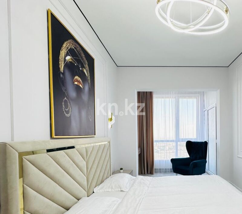 Аренда 2-комнатной квартиры посуточно, 50 м² - Аренда квартир посуточно в Бостандыкском р-не Алматы фото 1 из 5