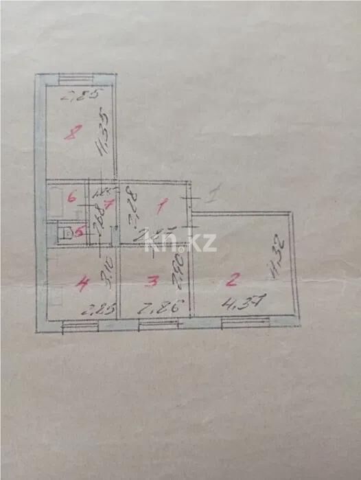 Продажа 3-комнатной квартиры, 64 м² - Продажа трехкомнатных квартир в Темиртау - страница 15 фото 8 из 8
