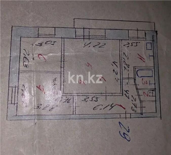 Продажа 3-комнатной квартиры, 54 м² - Продажа жилой и коммерческой недвижимости в Темиртау фото 7 из 7