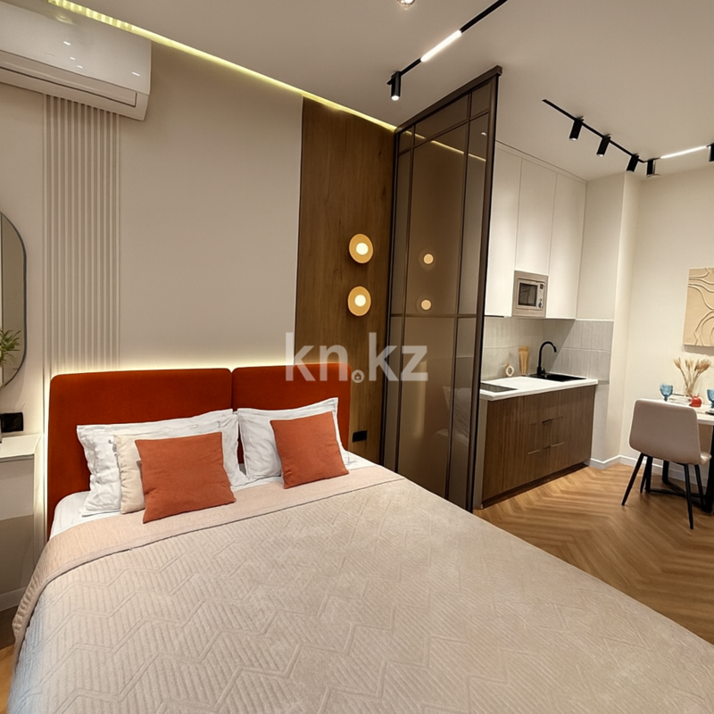 Аренда 1-комнатной квартиры посуточно, 35 м² - Аренда квартир посуточно в Алмалинском р-не Алматы фото 2 из 23