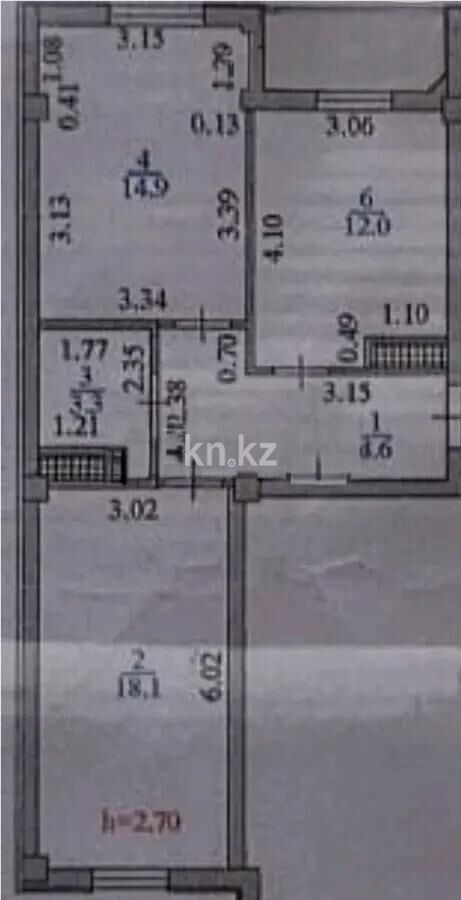 Продажа 2-комнатной квартиры, 58.4 м² - Продажа двухкомнатных квартир в Алматы - страница 198 фото 4 из 4