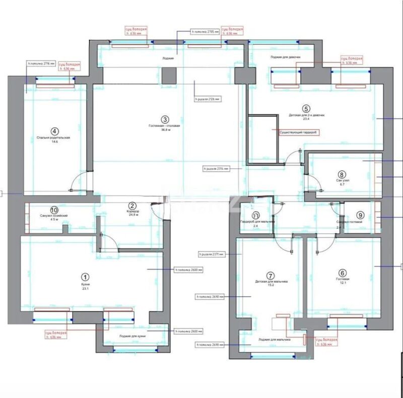Продажа 4-комнатной квартиры, 151 м² - Продажа квартир от собственников в Алматы - страница 290 фото 1 из 1