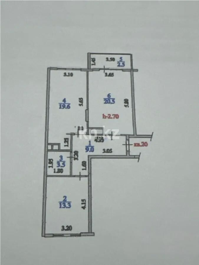 Продажа 2-комнатной квартиры, 68.4 м² - Продажа двухкомнатных квартир в Наурызбайском р-не Алматы - страница 16 фото 5 из 5