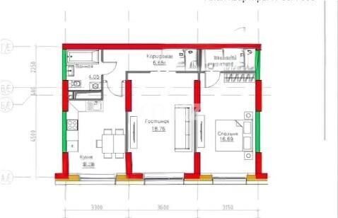 Продажа 2-комнатной квартиры, 65.5 м² - Продажа квартир от собственников в Алматы - страница 298 фото 1 из 1