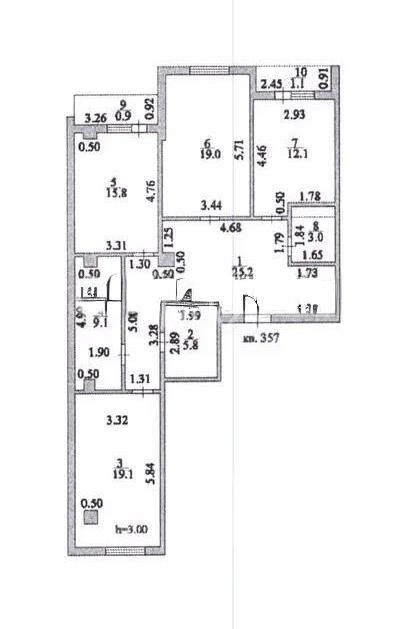 Продажа 3-комнатной квартиры, 111.1 м² - Продажа квартир в новостройках Астаны - страница 45 фото 1 из 1