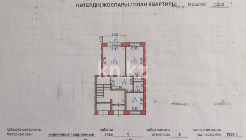 Продажа 2-комнатной квартиры, 52 м² - Продажа квартир на Федоровке Караганды фото 19 из 29