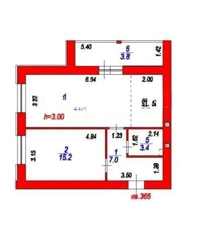 Продажа 2-комнатной квартиры, 58 м² - Продажа двухкомнатных квартир в р-не Сарайшык Астаны - страница 18 фото 1 из 1