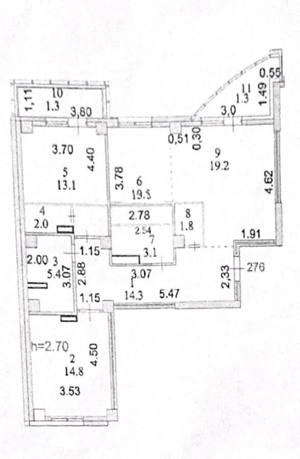Продажа 3-комнатной квартиры, 86.8 м² - Продажа квартир в монолитно-каркасном доме в Астане - страница 107 фото 6 из 6