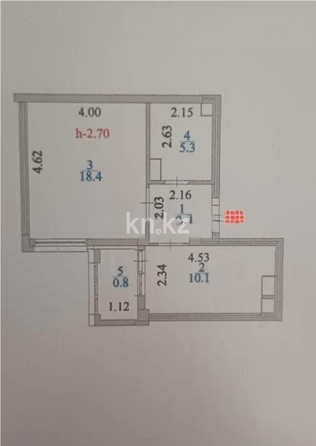 Продажа 1-комнатной квартиры, 39 м² - Продажа квартир в Казахстане - страница 147 фото 4 из 4