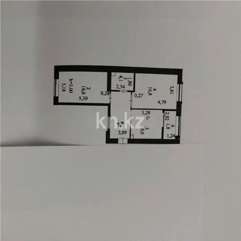 Продажа 2-комнатной квартиры, 59.6 м² - Продажа двухкомнатных квартир в р-не Нура Астаны - страница 67 фото 5 из 5