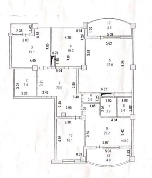 Продажа 4-комнатной квартиры, 168.2 м² - Продажа квартир в новостройках Астаны - страница 131 фото 6 из 6