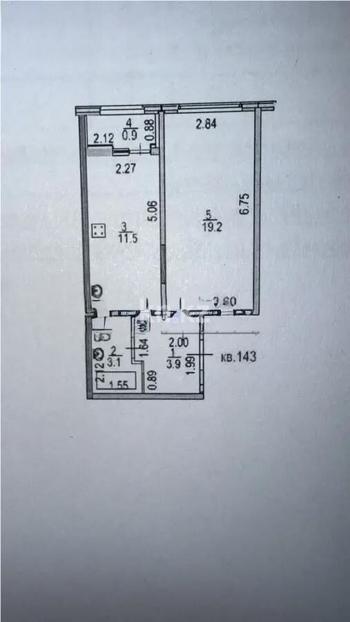 Продажа 1-комнатной квартиры, 39 м² - Продажа однокомнатных квартир в Наурызбайском р-не Алматы - страница 17 фото 4 из 4