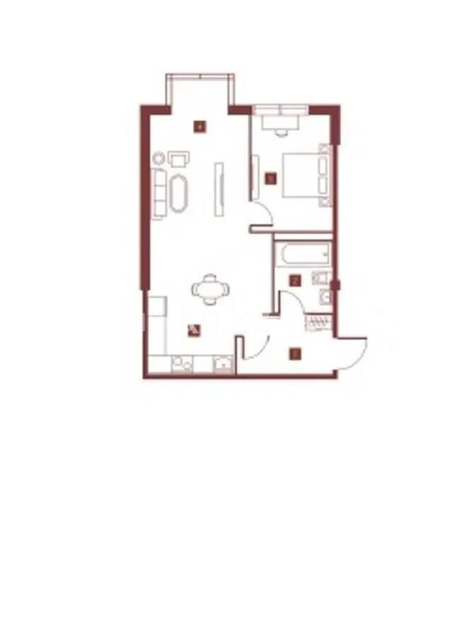 Продажа 2-комнатной квартиры, 49 м² - Продажа двухкомнатных квартир в монолитно-каркасном доме в Казахстане - страница 190 фото 1 из 1