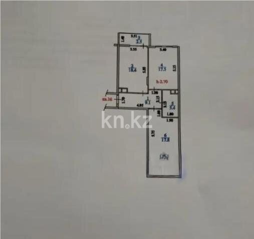 Продажа 2-комнатной квартиры, 70.7 м² - Продажа двухкомнатных квартир в монолитно-каркасном доме в Алматы - страница 3 фото 5 из 5