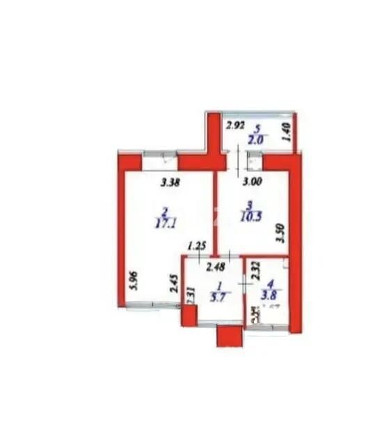 Продажа 1-комнатной квартиры, 39 м² - Продажа однокомнатных квартир в р-не Нура Астаны - страница 28 фото 1 из 1