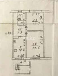 Продажа 2-комнатной квартиры, 52.2 м² - Продажа квартир в Ауэзовском р-не Алматы - страница 8 фото 5 из 5