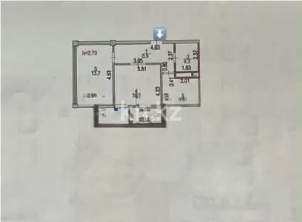 Продажа 2-комнатной квартиры, 55 м² - Продажа квартир в Казахстане - страница 104 фото 1 из 1