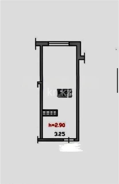 Продажа 1-комнатной квартиры, 27.9 м² - Продажа однокомнатных квартир в Алматы фото 1 из 1