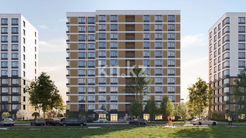 Продажа 1-комнатной квартиры, 33.6 м² - Продажа квартир в монолитном доме в Астане - страница 2 фото 2 из 3