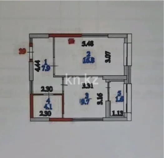 Продажа 1-комнатной квартиры, 40 м² - Продажа однокомнатных квартир в Казахстане - страница 67 фото 1 из 1