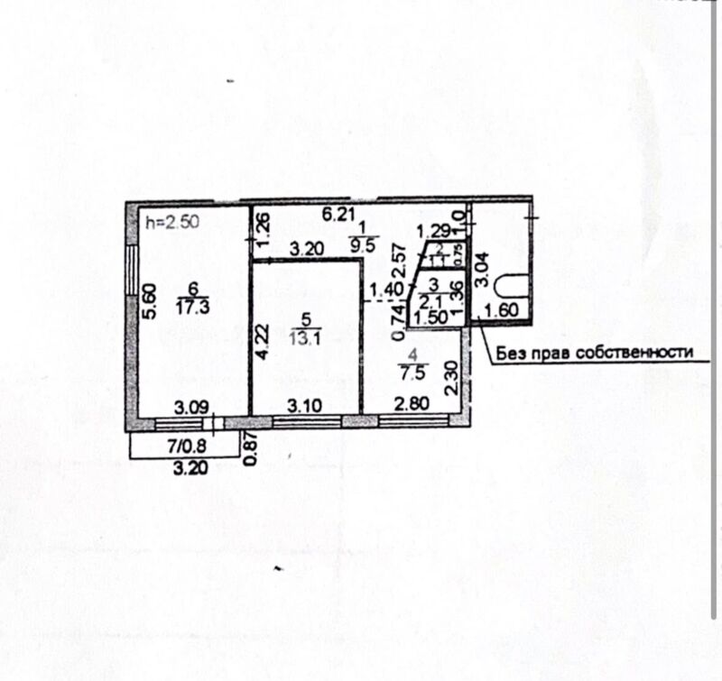 Продажа 2-комнатной квартиры, 51.4 м² - Продажа квартир в Караганде - страница 28 фото 19 из 34
