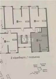 Продажа 2-комнатной квартиры, 42.2 м² - Продажа двухкомнатных квартир в монолитно-каркасном доме в Алматы - страница 13 фото 1 из 1