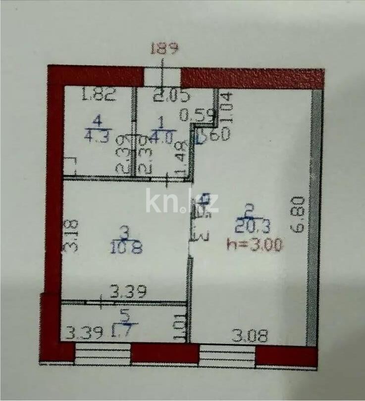 Продажа 1-комнатной квартиры, 41.1 м² - Продажа квартир в Казахстане - страница 19 фото 1 из 1