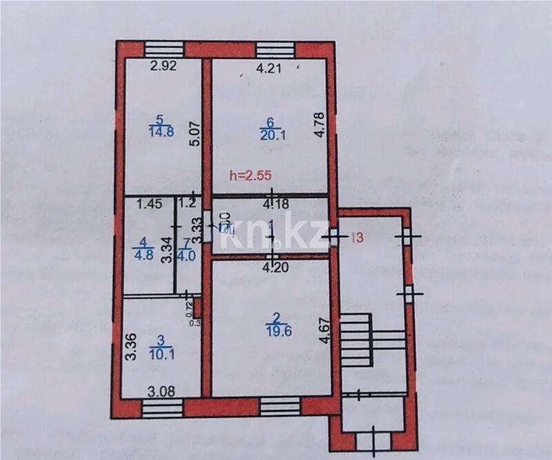 Продажа 3-комнатной квартиры, 83 м² - Продажа трехкомнатных квартир в Караганде - страница 35 фото 6 из 6