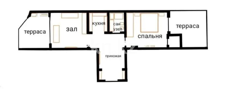 Продажа 2-комнатной квартиры, 80 м² - Продажа квартир в Казахстане - страница 174 фото 5 из 5
