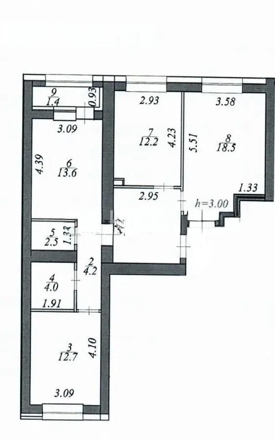 Продажа 3-комнатной квартиры, 80 м² - Продажа трехкомнатных квартир в Астане - страница 13 фото 7 из 7