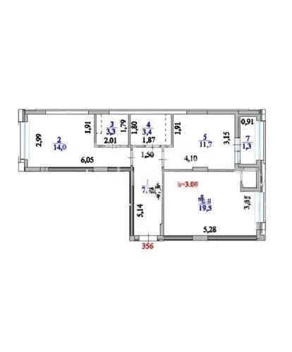 Продажа 2-комнатной квартиры, 60.9 м² - Продажа недвижимости в Казахстане - страница 25 фото 1 из 1