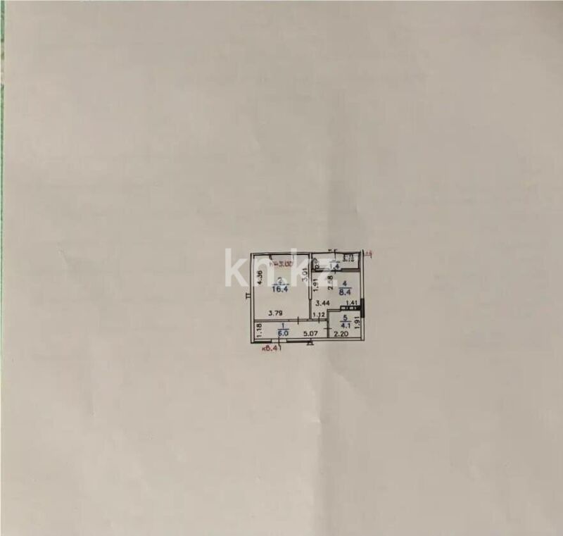 Продажа 1-комнатной квартиры, 36.3 м² - Продажа квартир в Алматы - страница 5 фото 1 из 1